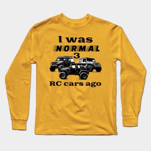 Funny RC car print Long Sleeve T-Shirt